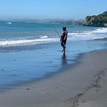 Urenui Beach Bach Exterior photo